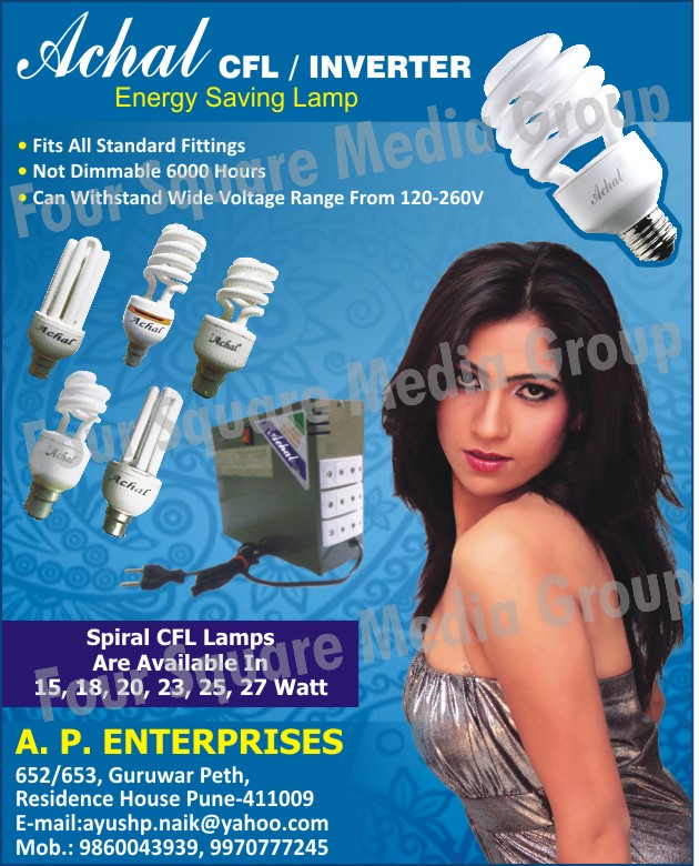 Energy Saving Lamps, Spiral CFL Lamps, Inverters, Energy Saving Lamps, Spiral CFL Lamps, Inverters,