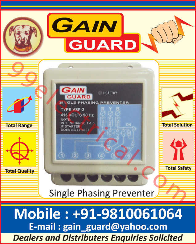 Single Phasing Preventer,Electrical Panels, Electrical Product, Phasing Preventer, Control Panel, Distribution Panel Single Phasing Preventer,Electrical Panels, Electrical Product, Phasing Preventer, Control Panel, Distribution Panel