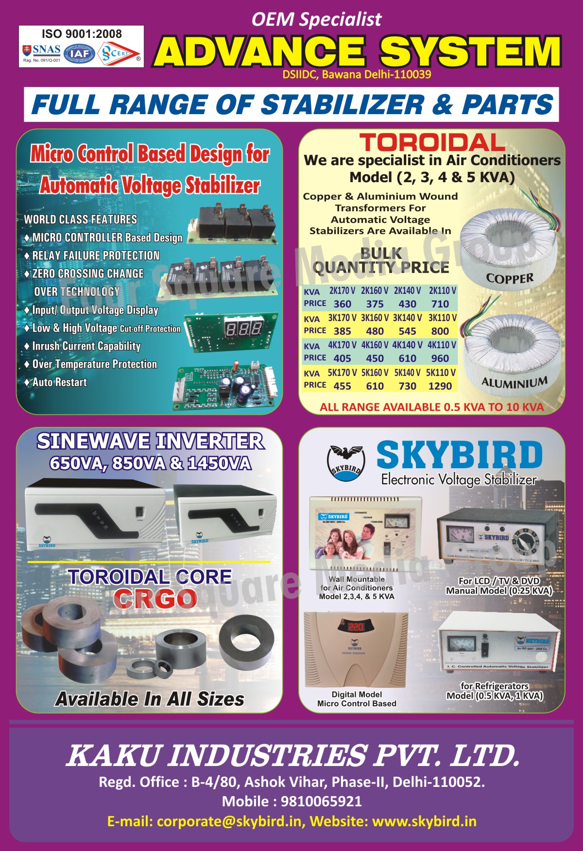 Sine Wave Inverters, Electronic Voltage Stabilizers, Toroidal Products, Aluminium Wound Transformer For Voltage Stabilizers, Copper Wound Transformer For Voltage Stabilizers,Ac Stabilizers, Refrigerator Stabilizers, Digital Stabilizers, Automatic Stabilizers, Stabilizers, Main Line Stabilizers, Inverter, Servo Voltage Stabilizer Sine Wave Inverters, Electronic Voltage Stabilizers, Toroidal Products, Aluminium Wound Transformer For Voltage Stabilizers, Copper Wound Transformer For Voltage Stabilizers,Ac Stabilizers, Refrigerator Stabilizers, Digital Stabilizers, Automatic Stabilizers, Stabilizers, Main Line Stabilizers, Inverter, Servo Voltage Stabilizer