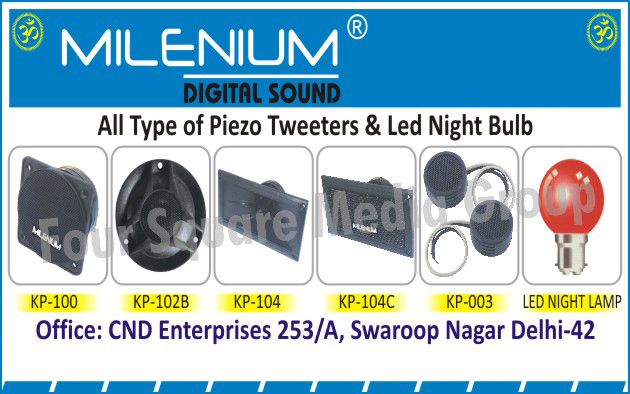 Piezo Tweeters, Led Night Bulb, Piezo Tweeters, Led Night Bulb,
