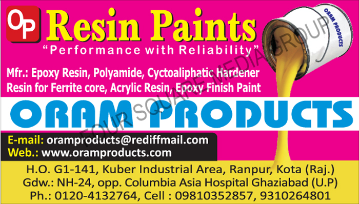 Epoxy Resin, Polyamide, Cyctoaliphatic Hardener, Ferrite Core Resin, Epoxy Finish Paint, Acrylic Resin,Paints, Casting Compound, Construction Chemicals Epoxy Resin, Polyamide, Cyctoaliphatic Hardener, Ferrite Core Resin, Epoxy Finish Paint, Acrylic Resin,Paints, Casting Compound, Construction Chemicals