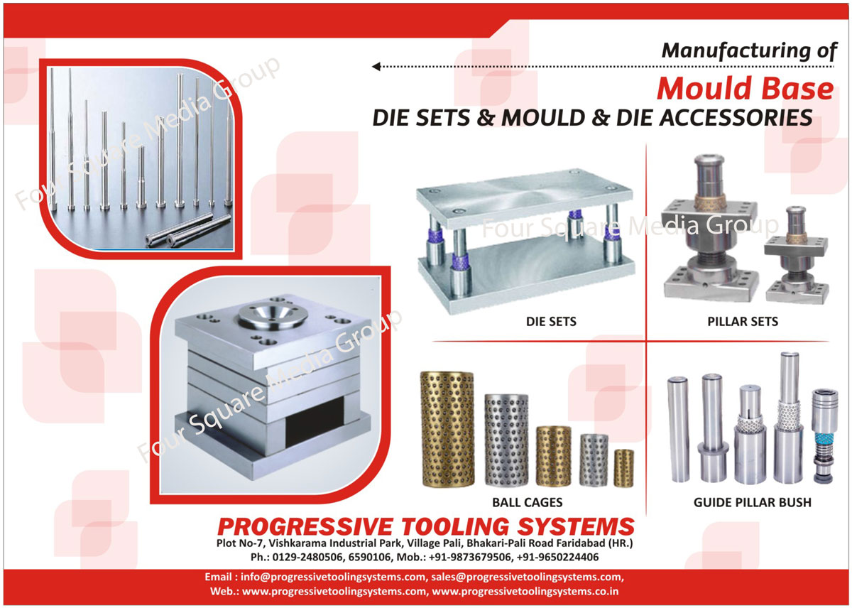 Guide Posts, Three Plate Die Sets, Compound Guide Bushes, Detachable Pillar Assembly, Piercing Punch With Head, Die Sets, Mould Base, Pillar Sets, Ball Cages, Round Punch, Dowel Pins, Guide Post, Ejector Pins, Ejector Sleeves, Tapper Interlock, Guide Pillar Bush, Brass Ball Cages, Die Accessories Guide Posts, Three Plate Die Sets, Compound Guide Bushes, Detachable Pillar Assembly, Piercing Punch With Head, Die Sets, Mould Base, Pillar Sets, Ball Cages, Round Punch, Dowel Pins, Guide Post, Ejector Pins, Ejector Sleeves, Tapper Interlock, Guide Pillar Bush, Brass Ball Cages, Die Accessories
