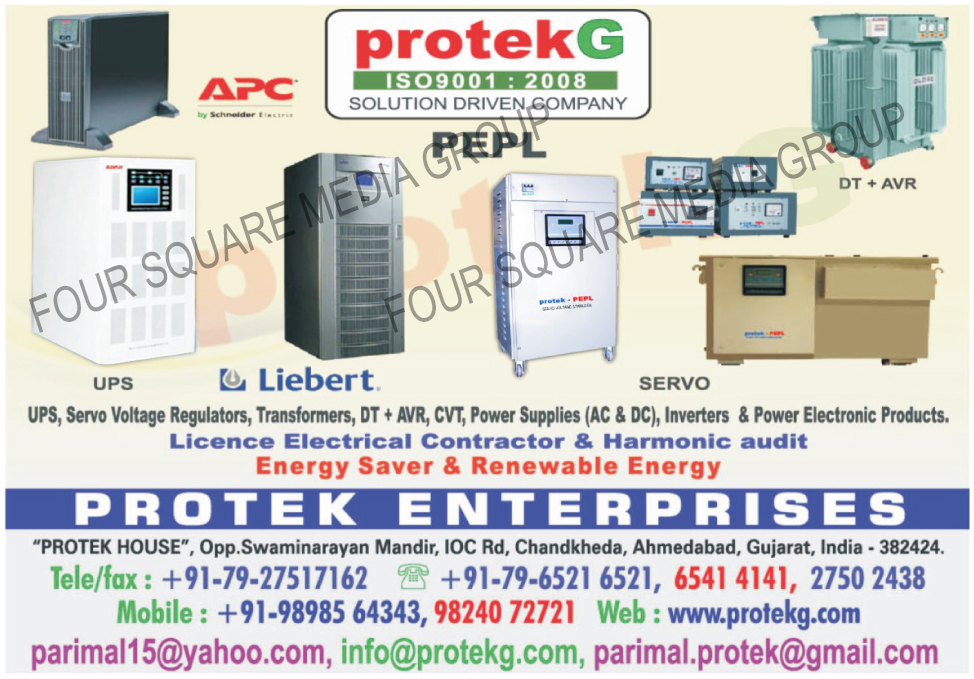 UPS, Servo Voltage Regulators, Transformers, DT And AVR, CVT, AC Power Supply, AC Power Supplies, DC Power Supply, DC Power Supplies, Inverters, Power Electronic Products UPS, Servo Voltage Regulators, Transformers, DT And AVR, CVT, AC Power Supply, AC Power Supplies, DC Power Supply, DC Power Supplies, Inverters, Power Electronic Products
