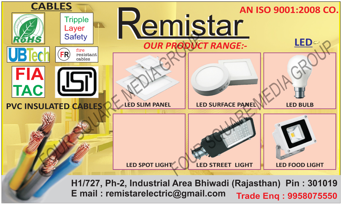 Led Lights, Led Slim Panel Lights, Led Surface Panel Lights, Led Bulbs, Led Spot Lights, Led Street Lights, Led Flood Lights, PVC Insulated Cables Led Lights, Led Slim Panel Lights, Led Surface Panel Lights, Led Bulbs, Led Spot Lights, Led Street Lights, Led Flood Lights, PVC Insulated Cables