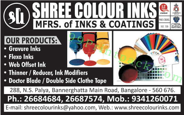 Gravure Inks, Flexo Inks, Web Offset Inks, Thinners, Reducers, Ink Modifiers, Doctor Blades, Door Blades, Double Side Clothe Tapes, Inks, Coatings Gravure Inks, Flexo Inks, Web Offset Inks, Thinners, Reducers, Ink Modifiers, Doctor Blades, Door Blades, Double Side Clothe Tapes, Inks, Coatings