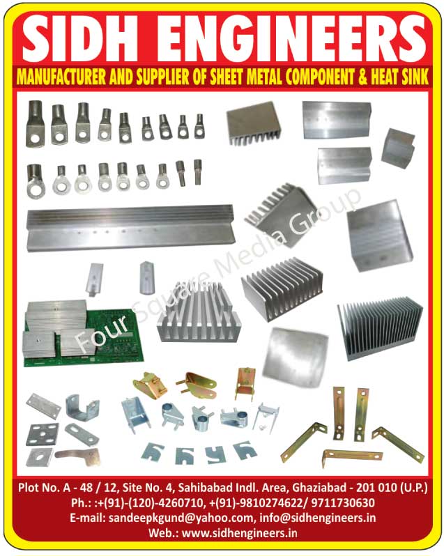 Heat Sinks, Sheet Metal Components, Aluminum Heat Sink, Copper Thimbles, Copper Shunt, Brass Shunt Part, Double Sided Fin Heat Sink, Round Type Heat Sink Heat Sinks, Sheet Metal Components, Aluminum Heat Sink, Copper Thimbles, Copper Shunt, Brass Shunt Part, Double Sided Fin Heat Sink, Round Type Heat Sink