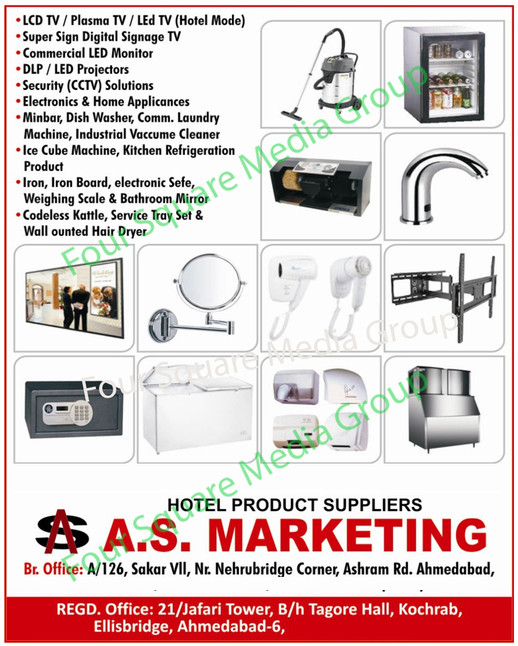 Hotel Products, Hotel Mode LCD TV, Hotel Mode Plasma TV, Hotel Mode Led TV, Super Sign Digital Signage TV, Commercial Led Monitors, DLP Projectors, Led Projectors, CCTV Security Solutions, Electronic Appliances, Home Appliances, Minibars, Dish Washers, Commercial Laundry Machines, Industrial Vacuum Cleaners, Ice Cube Machines, Kitchen Refrigeration Products, Irons, Iron Boards, Electronic Safes, Weighing Scales, Bathroom Mirrors, Cordless Kettles, Service Tray Sets, Wall Mounted Hair Dryers