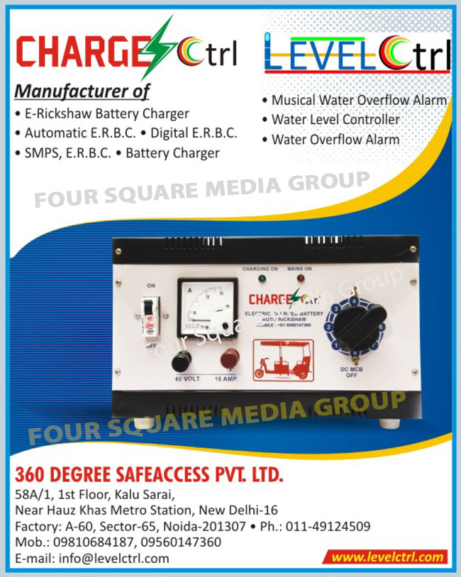 E Rickshaw Battery Chargers, Electric Rickshaw Battery Chargers, Musical Water Overflow Alarms, Musical Water Over Flow Alarms, Water Level Controllers, Water Overflow Alarms, Water Over Flow Alarms, SMPS, Automatic Electric Rickshaw Battery Chargers, Digital Electric Rickshaw Battery Chargers