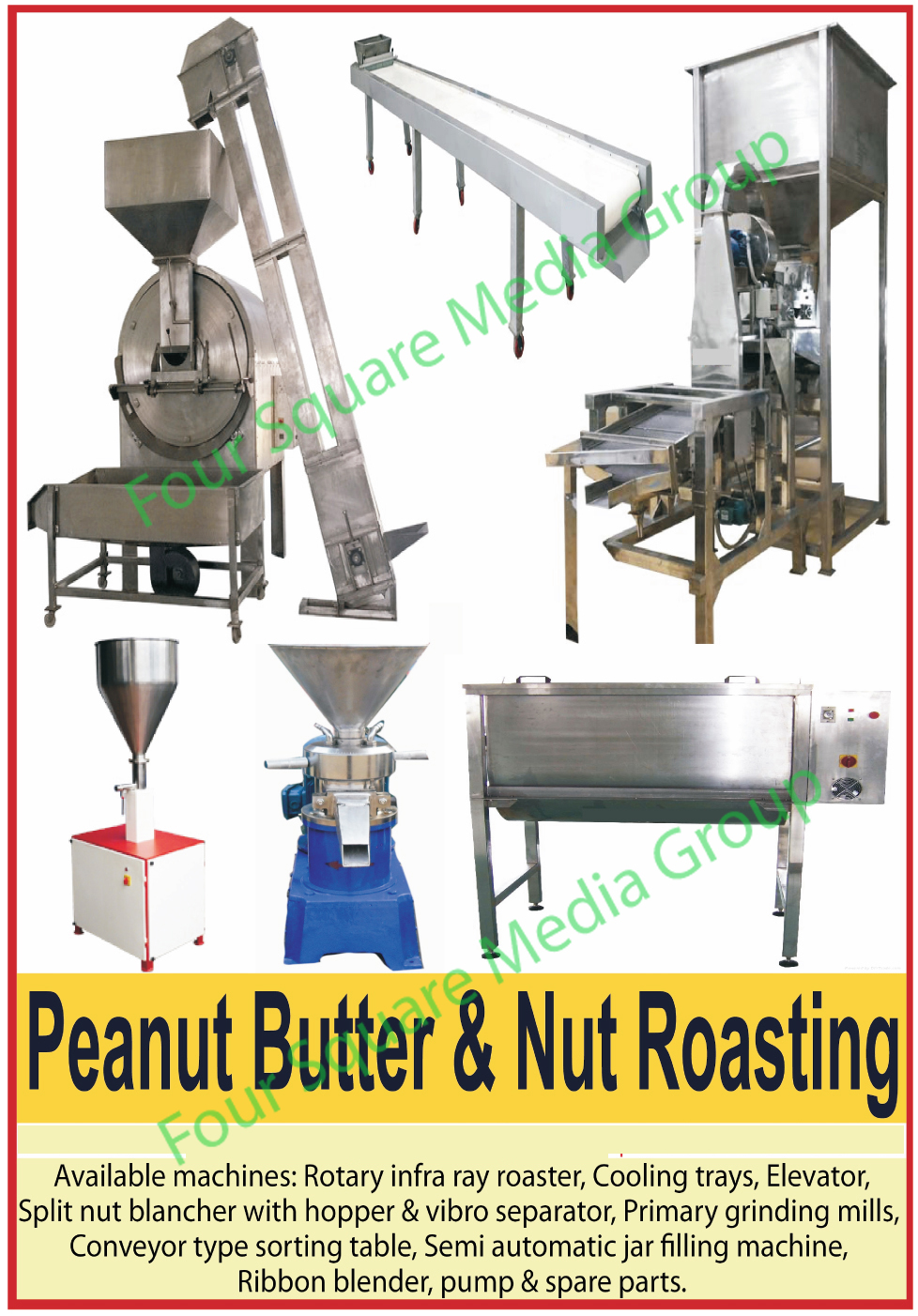 Zero Calorie Sugar Substitute, Zero Calories Sucralose,Sucralose, Sugar Lite, Used Peanut Butter Machines, Used Nut Roasting Machines, Used Rotary Infra Ray Roasters, Used Cooling Trays, Used Split Nut Blancher with Hopper, Used Split Nut Blancher with Vibro Separator, Used Split Nut Blanchers, Used Primary Grinding Mills, Used Conveyor Type Sorting Tables, Used Semi Automatic Jar Filling Machines, Used Ribbon Blenders