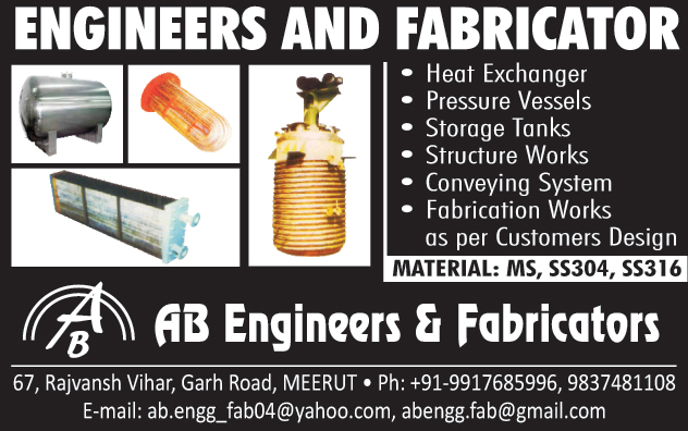 Heat Exchangers, Pressure Vessels, Storage Tanks, Structure Works, Conveying Systems, Fabrication Works,Strong Tanks