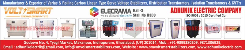 Variac Carbon Linera Type Serve Voltage Stabilizers, Distribution Transformers, Isolation Transformers, CVT's