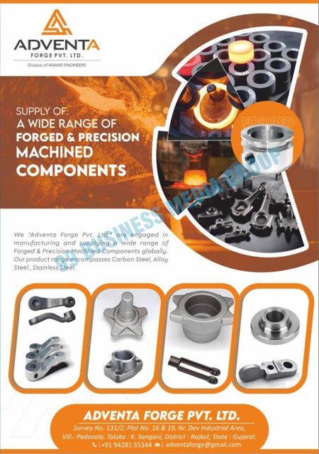 Forged Machine Components, Precision Machine Components