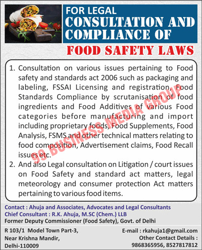 Food Safety Laws