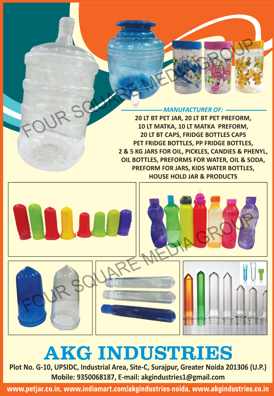 20 Ltr BT Pet Jars, 20 Ltr BT Pet Preforms, 10 Ltr Matka, 10 Ltr Matka Preforms, 20 Ltr BT Caps, Fridge Bottle Caps, Pet Fridge Bottles, PP Fridge Bottles, Oil Jars, Pickle Jars, Candy Jars, Phenyl Jars, Oil Bottles, Water Bottle Preforms, Oil Bottle Preforms, Soda Bottle Preforms, Jar Preforms, Kids Water Bottle Preforms, House Hold Jar Preforms, Household Jar Preforms, Pet Jars, Pet Preforms