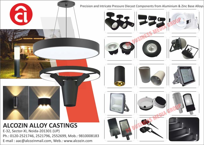 Aluminium Base Alloy Precision Pressure Die Cast Components, Aluminium Base Alloy Intricate Pressure Die Cast Components, Zinc Base Alloy Precision Pressure Die Cast Components, Zinc Base Alloy Intricate Pressure Die Cast Components, Aluminum Die Castings, Pressure Die Castings, Precision Die Castings, Led Surface Cylinder Lights, Led Cylinder Lights, Led Street Light Casings, Led Street Light Housings