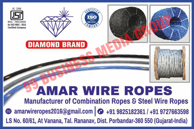 Combination Ropes, Steel Wire Ropes