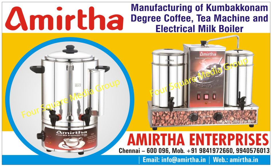 Kumbakonam Degree Coffee Machine, Tea Machine, Electrical Milk Boiler