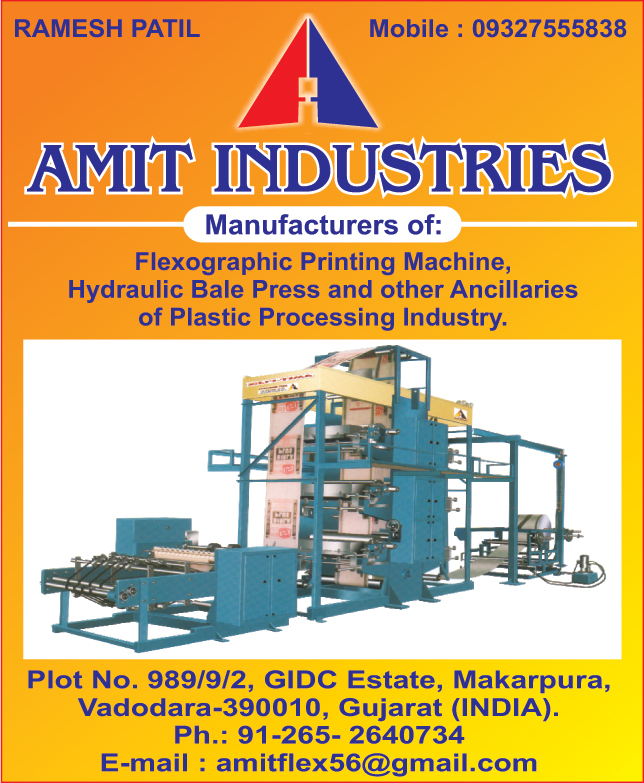 Flexographic Printing Machines, Hydraulic Bale Press of Plastic Processing Industry, Ancillaries For Plastic Processing Industry,Ancillaries