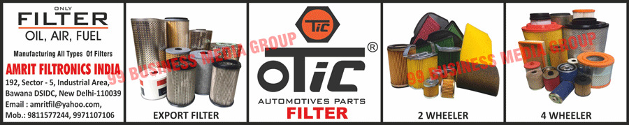 Filters, Automotive Parts, 2 Wheeler Automotive Filter Parts, 4 Wheeler  Automotive Filter Parts, Automotive Filter Parts, Automotive Oil Filters, Automotive Air Filter, Automotive Fuel Filters