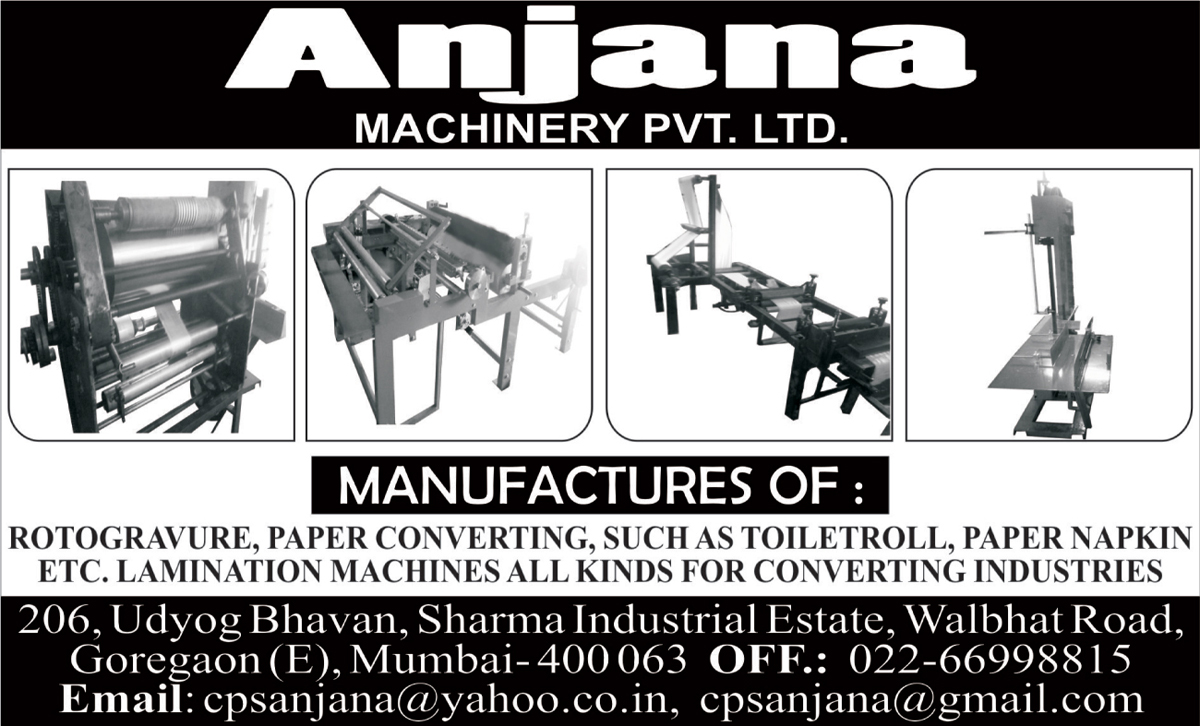 Rotogravure Machines, Paper Converting Machines, Lamination Machines,Printing Machines, Precision Engineered Machines, Slitter Machines, Sheeting Machines, Packaging Machines