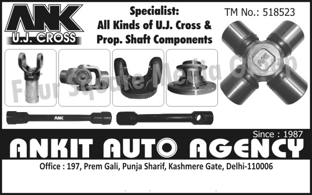 UJ Cross Kits, Propeller Shaft Components, Steering Cross Assembly, Wheel Spanners, Universal Joint Kits