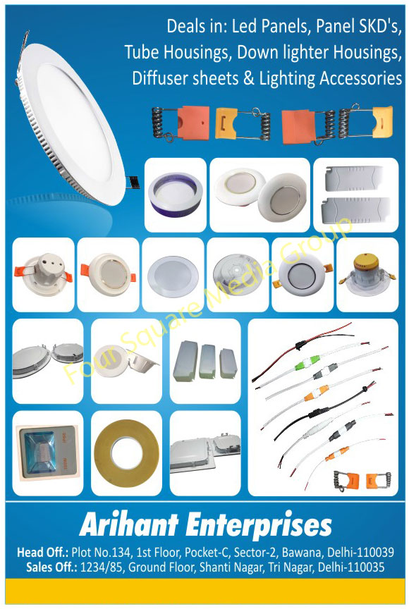 Led Lights, Led Panels, Led Bulbs, Led Housing, Tube Fitting Accessories, Panel SKD Form, Led Tube Housing, Down Lighter Housing, Diffuser Sheet, Lighting Accessory, Skds Panels