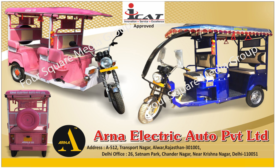 E Rickshaws, Electric Rickshaws, Battery Operated Rickshaws