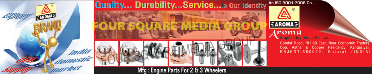 2 Wheeler Engine Parts, Two Wheeler Engine Parts, 3 Wheeler Engine Parts, Three Wheeler Engine Parts