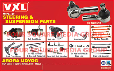 Steering Parts, Suspension Parts, Ball Joint Lower, Ball Joint Upper, Ball Joints, Tie Rod Assemblies, Stabilizer Links, Track Control Arms, Drag Link Repair Kits, Gear Shift Ball Joint Ends, Tie Rod Repair Kits, Drag Link Assemblies, Tie Rod Ends