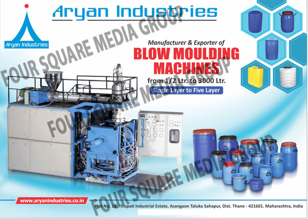 Blow Moulding Machines,Jerry Can, Square Mouser, Water Tank, Water Float, Round Mouser, Open Top