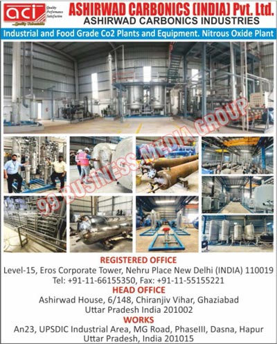 Industrial Grade Co2 Plants, Industrial Grade Co2 Equipments, Food Grade Co2 Plants, Food Grade Co2 Equipments, Nitrous Oxide Plants, Carbon DiOxide Plants, Carbon DiOxide Equipments, Air Plants, Air Equipments, Nitrogen Plants, Nitrogen Equipments, Oxygen Plants, Oxygen Equipments