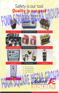 Transformers, Break Down Testers, Panel Auto Transformers, Tap Wound Current Transformers, Resin Cast Current Transformers, Inductors, Line Chokes, Control Panels, Pin Type Transformers, Dimmerstates, Servo Stabilizers, Ignition Transformers, Electroplating Rectifiers, Spot Welding Machines, Magnets, Magnet Coils, CVTs