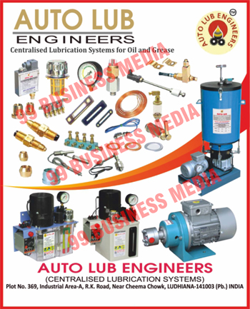 Centralised Lubrication Systems