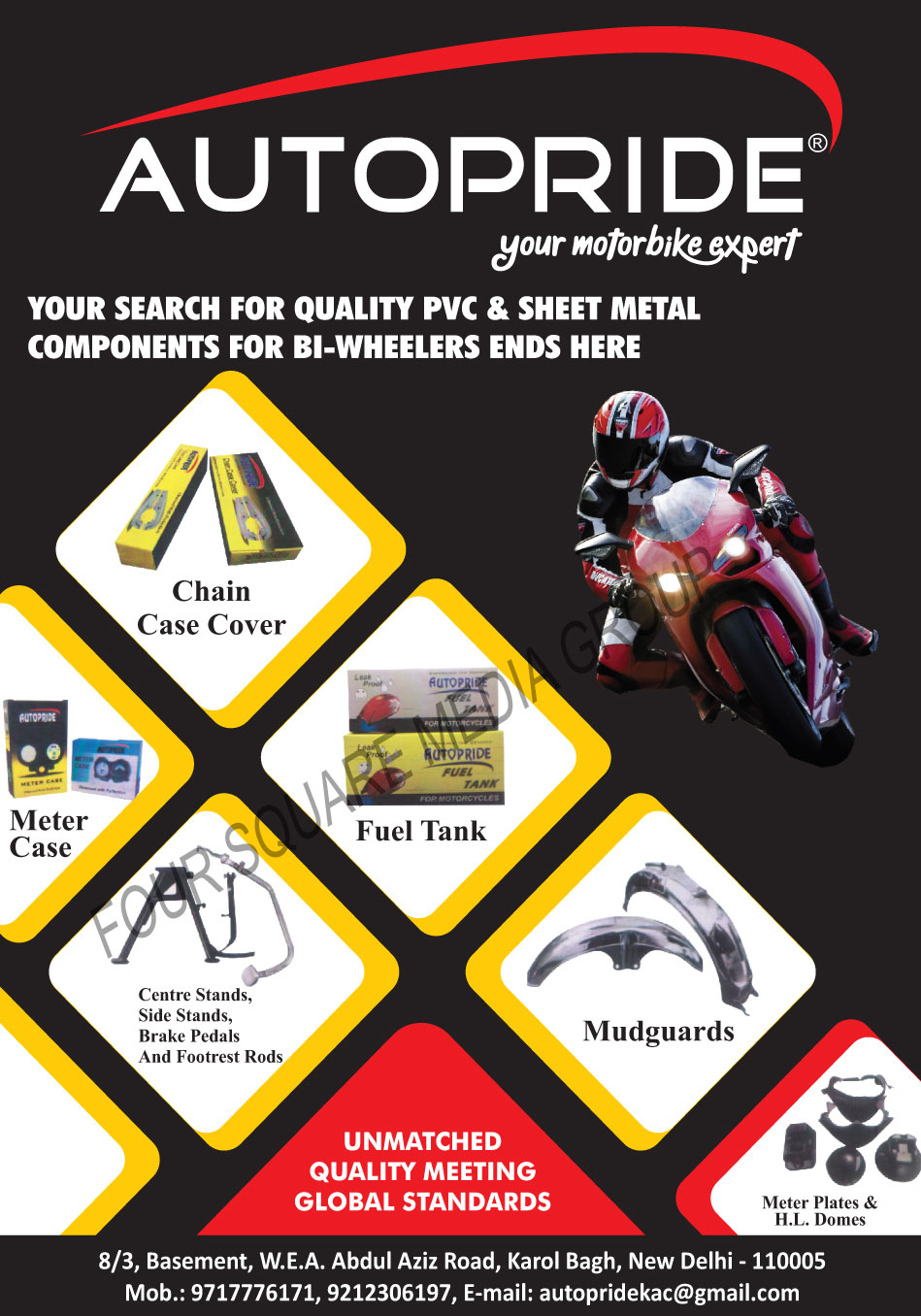 PVC Two Wheeler Components, PVC 2 Wheeler Components, Two Wheeler Sheet Metal Components, 2 Wheeler Sheet Metal Components, Two Wheeler Chain Case Covers, 2 Wheeler Chain Case Covers, Two Wheeler Meter Cases, 2 Wheeler Chain Cases, Two Wheeler Fuel Tanks, 2 Wheeler Fuel Tanks, Two Wheeler Mudguards, 2 Wheeler Mudguards, Two Wheeler Meter Plates, 2 Wheeler Meter Plates, Two Wheeler HL Domes, 2 Wheeler HL Domes, Two Wheeler Centre Stands, 2 Wheeler Centre Stands, Two Wheeler Side Stands, 2 Wheeler Side Stands, Two Wheeler Brake Pedals, 2 Wheeler Brake Pedals, Two Wheeler Footrest Rods, 2 Wheeler Footrest Rods