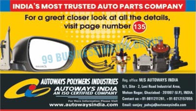 Ignition Wires, Automotive Rubber Products, Automotive Sheet Metal Components, Glow Plugs, Magnetic Ignition Coils, Suppression Cables, Engine Mountings, Suspension Bushes, Strut Kits, Gear Lever Plates, Air Cleaner Hoses, Outer Rear View Mirrors, Auto Mirrors, Auto Accessories