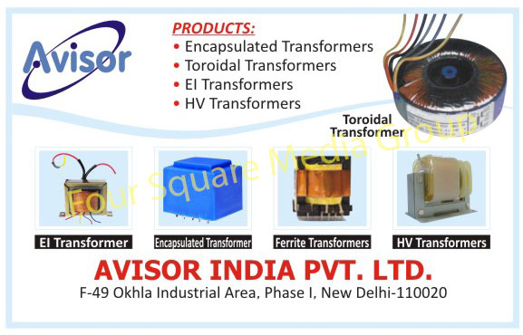 Encapsulated Transformers, Toroidal Transformers, El Transformers, Hv Transformers, Ferrite Transformers