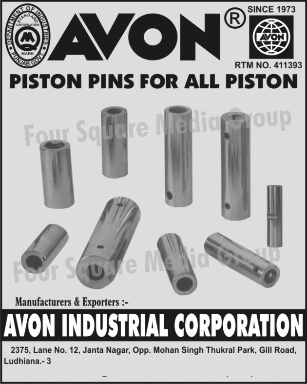 Piston Pins,Bushes, Automotive Piston Pins, Automotive Bushes