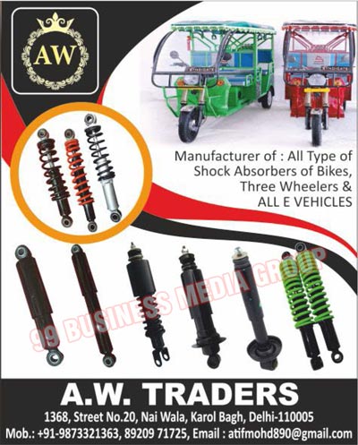 Shock Absorbers, Bike Shock Absorbers, Two Wheeler Shock Absorbers, Electric Vehicle Shock Absorbers