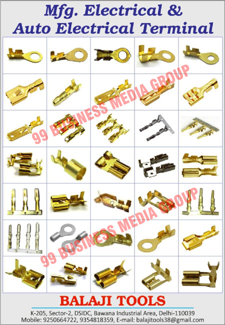 Auto Electrical Terminals, Electrical Terminals