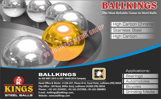 Steel Balls, High Carbon Steel Balls, Stainless Steel Carbon Steel Balls, High Carbon Chrome Steel Balls, Finest Cycle Steel Balls, Automobile Steel Balls, Bearing Steel Balls, Bicycle Steel Balls