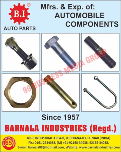 Automobile Components, Auto Parts, Automotive Components, Automotive Spare Parts