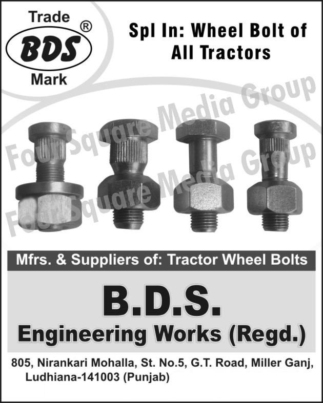 Tractor Wheel Bolt