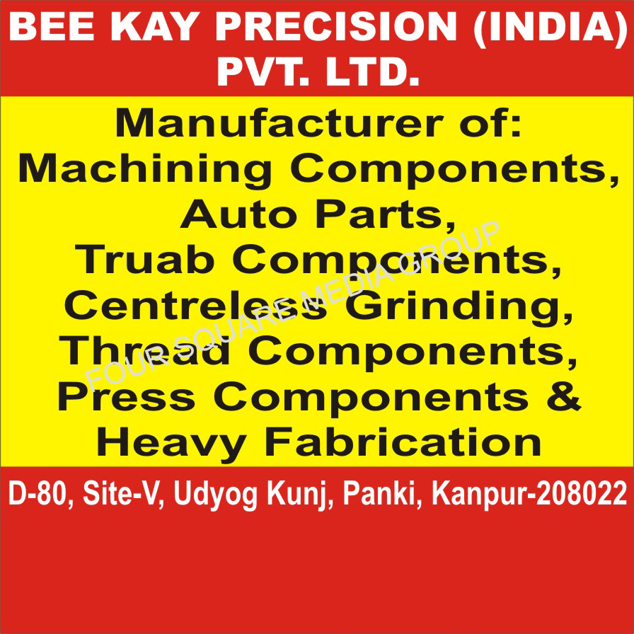 Machining Components, Auto Parts, Traub Components, Centerless Grinding, Thread Components, Press Components, Automotive Spare Parts,Aluminium Castings, CI Castings, Brass Components, Railway Components, Machined Components, Sheet Metal Components, Tube Components, Defence Components, Roller Conveyors, Automotive Components