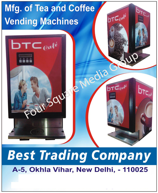 Vending Machines, Tea Vending Machines, Coffee Vending Machines