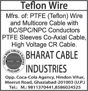 Teflon Wires, Ptfe Telflon Wire, BC Conductor Multicore Cable, SPC Conductor Multicore Cable, NPC Conductor Multicore Cable, PTFE Sleeves Co Axial Cables, High Voltage CR Cable,Wires, Multicore Cable, Co Axial Cable, Cr Cable