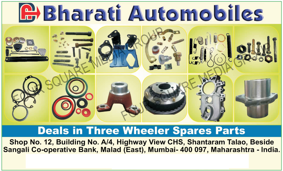 Three Wheeler Spare Parts, 3 Wheeler Spare Parts,Automotive Parts 3 Wheelers