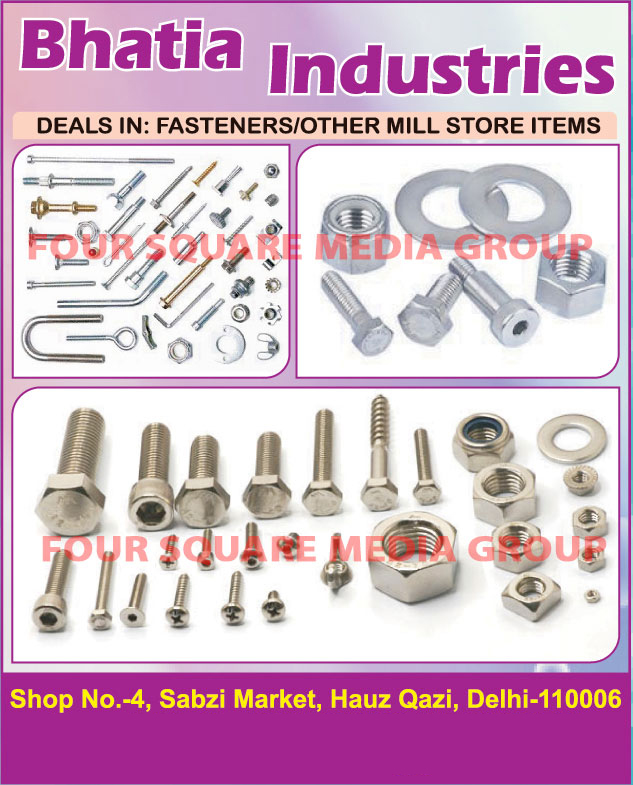 Fasteners, Mill Store Items