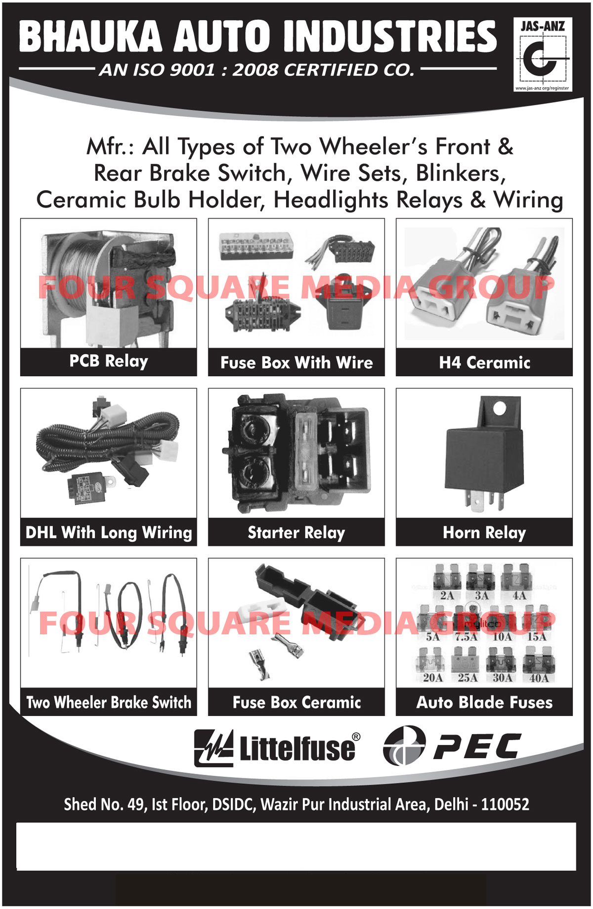 Automotive Electric Parts, Two Wheeler Front Brake Switch, 2 Wheeler Front Brake Switch, Two Wheeler Rear Brake Switch, 2 Wheeler Rear Brake Switch, Two Wheeler Wire Sets, 2 Wheeler Wire Sets, Two Wheeler Blinkers, 2 Wheeler Blinkers, Two Wheeler Ceramic Bulb Holder, 2 Wheeler Ceramic Bulb Holder, Two Wheeler Head Lights, 2 Wheeler Head Lights, Automotive Relays, Two Wheeler Relays, 2 Wheeler Relays, Two Wheeler Wiring, 2 Wheeler Wiring ,Automotive Accessories, Front Switch, Rear switch, Wire Sets, Blinkers, Ceramic Bulb Holder, Headlights Relay, Headlights Wiring, Two Wheeler PCB Relays, Two Wheeler Printed Circuit Board Relays, Two Wheeler Fuse Boxes With Wires, Two Wheeler H4 Ceramic Headlight Connectors, Two Wheeler DHL With Long Wirings, Two Wheeler Starter Relays, Two Wheeler Horn Relays, Two Wheeler Brake Switches, Two Wheeler Ceramic Fuse Boxes, Two Wheeler Auto Blade Fuses, 2 Wheeler PCB Relays, 2 Wheeler Printed Circuit Board Relays, 2 Wheeler Fuse Boxes With Wires, 2 Wheeler H4 Ceramic Headlight Connectors, 2 Wheeler DHL With Long Wirings, 2 Wheeler Starter Relays, 2 Wheeler Horn Relays, 2 Wheeler Brake Switches, 2 Wheeler Ceramic Fuse Boxes, 2 Wheeler Auto Blade Fuses