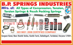 Compression Springs, Tension Springs, Torsion Springs, Pouch Packing Springs,Tension, Automotive Springs, Springs