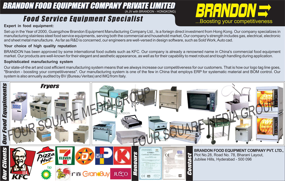 Deep Fat Electric Fryers, Gas Upright Deep Fryers, Barbecues, Griddles, Convection Ovens, Chinese Food Equipments, Commercial Stainless Steel Food Service Equipments, Household Stainless Steel Food Service Equipments 